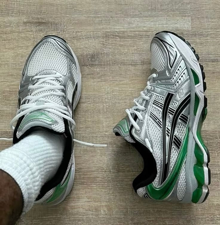 ASICS Gel Kayano 14 White Malachite Green